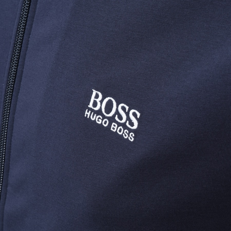 Alternative Image for ProductBOSS Bodywear Lounge Full Zip Hoodie Navy3
